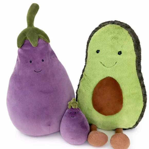 NWT Jellycat Huge Amuseables Eggplant - Picture 5 of 15